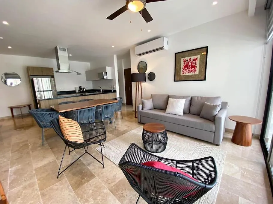 아파트 Serenada Apt 213 Casa Dos Abejas 신데 델 카르멘